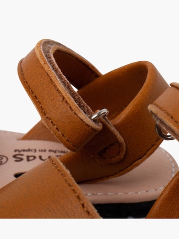 Pisamonas Sandale‌‌‌ in Braun