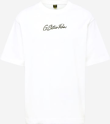 G-Star RAW - Camiseta en blanco: frente