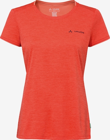 VAUDE Performance shirt 'Essential ' in Red: front