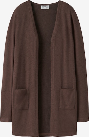 NAME IT Knit Cardigan 'NKFVICTI' in Brown: front