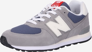 new balance - Sapatilhas '574' em cinzento: frente