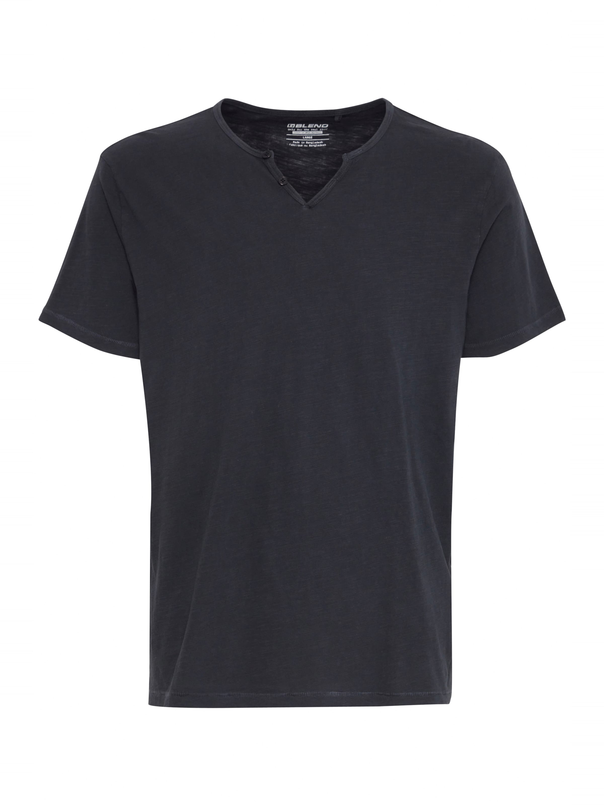 T-Shirt 'Ashton' BLEND en noir : devant