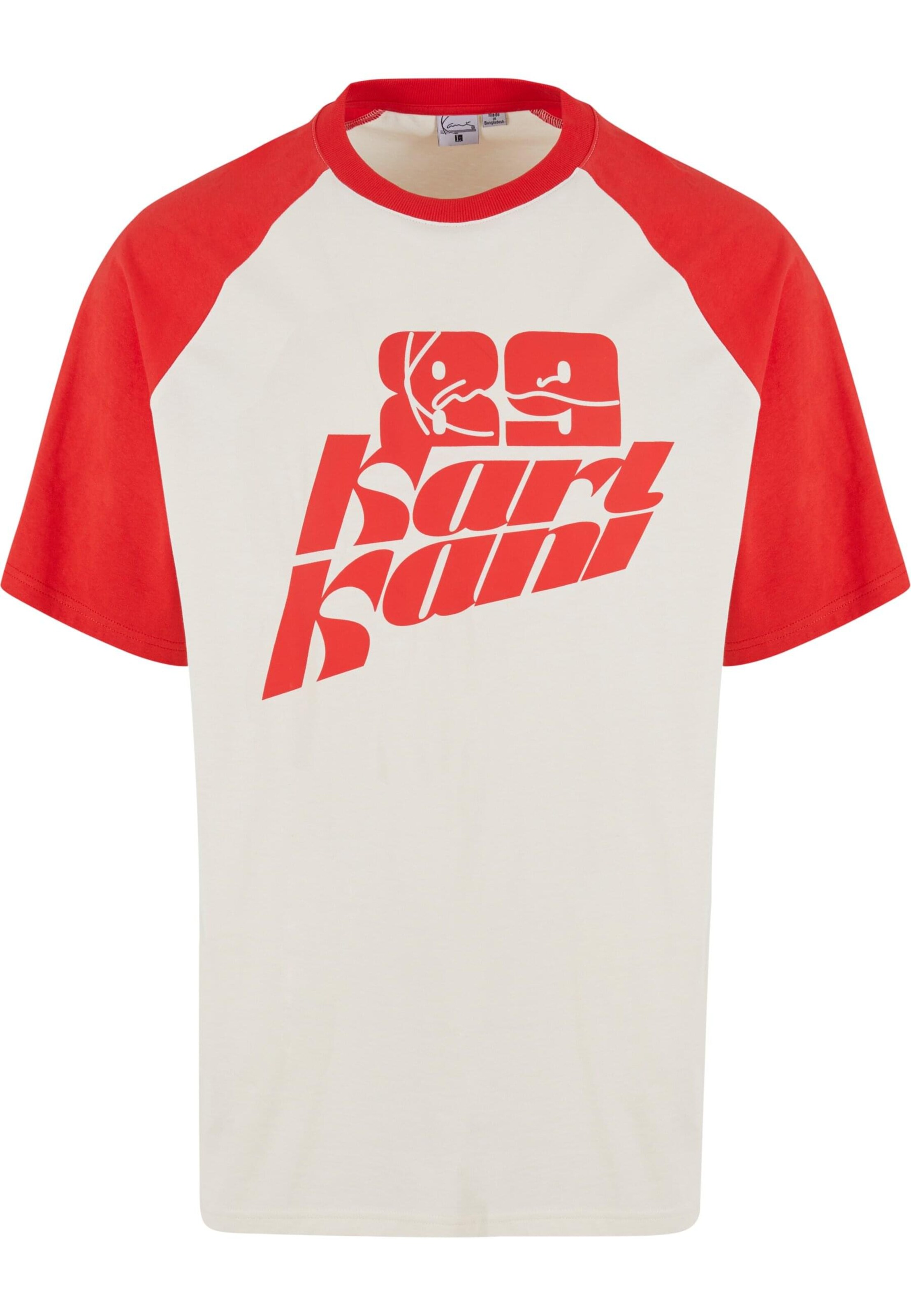 Karl Kani Shirt in Wit: voorkant