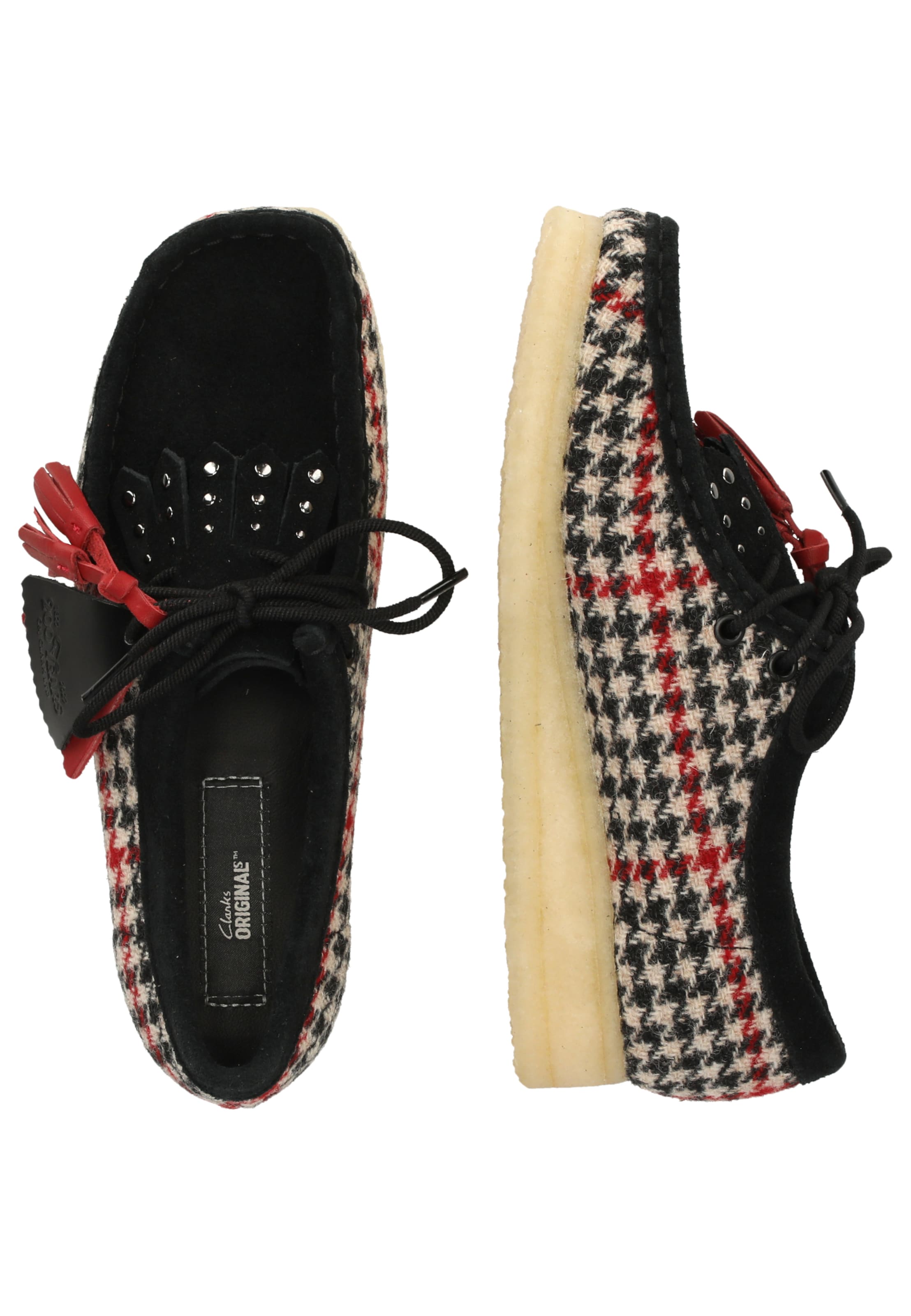 CLARKS Moccasin 'Wallabee' in Black