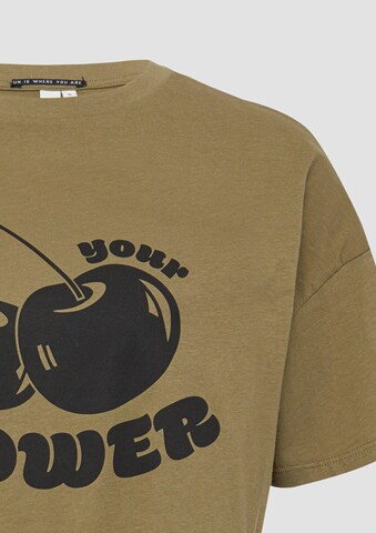 QS Shirt in Groen