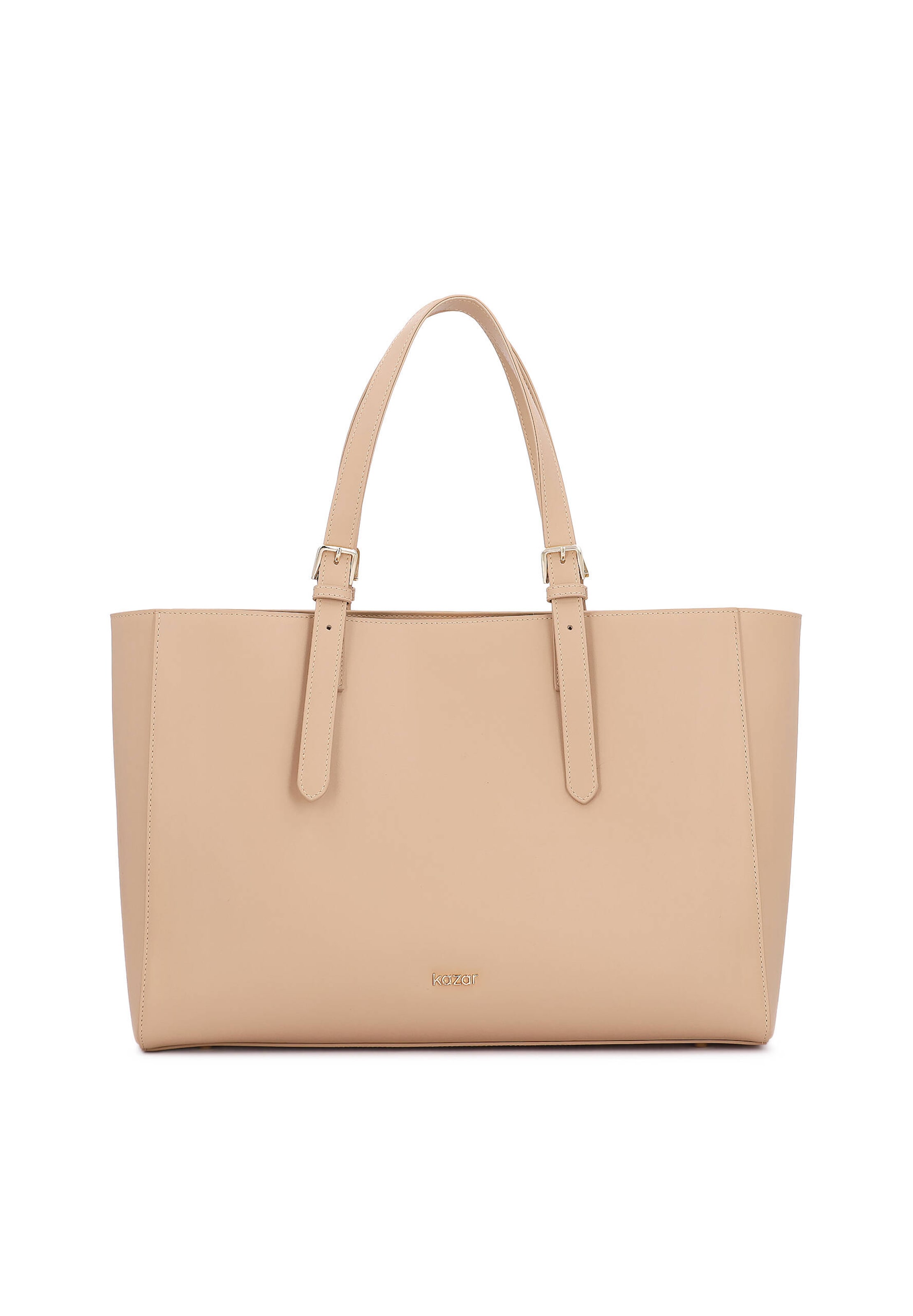 Kazar Shopper in Beige: front