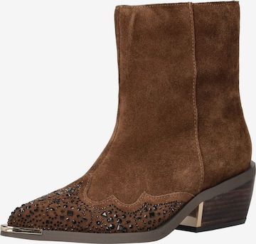 Bottines Alma En Pena en marron : devant