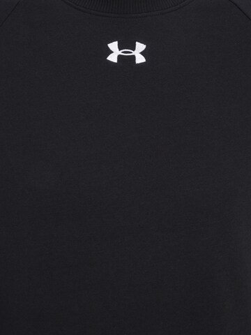 UNDER ARMOUR Αθλητική μπλούζα φούτερ 'Rival' σε μαύρο