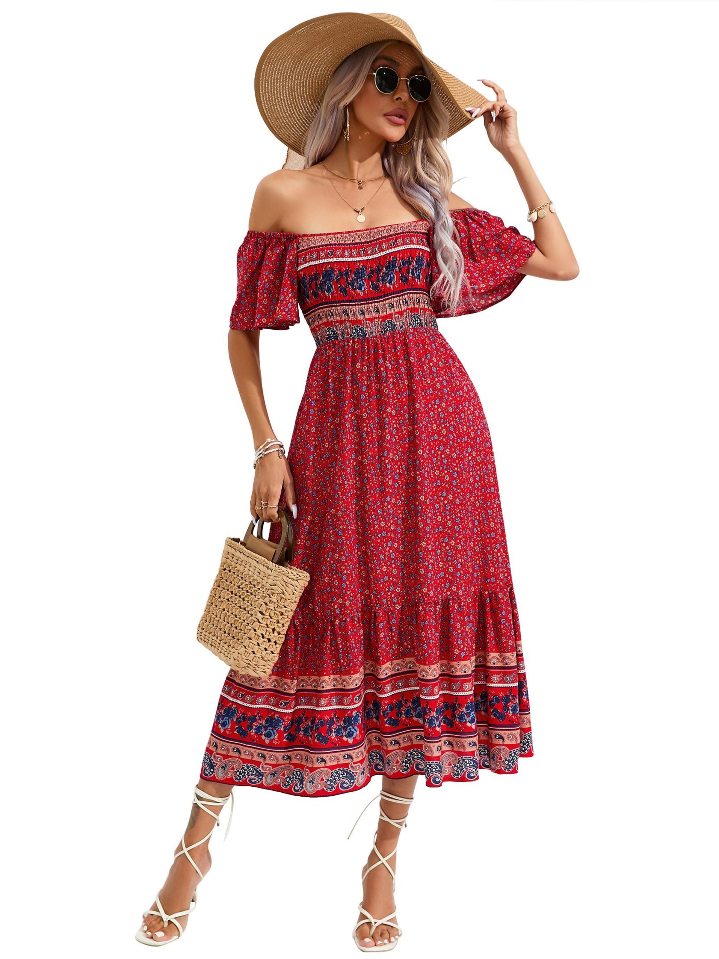 Yesfashion Kleid‌‌‌‌‌‌‌‌ in Rot: Vorderseite