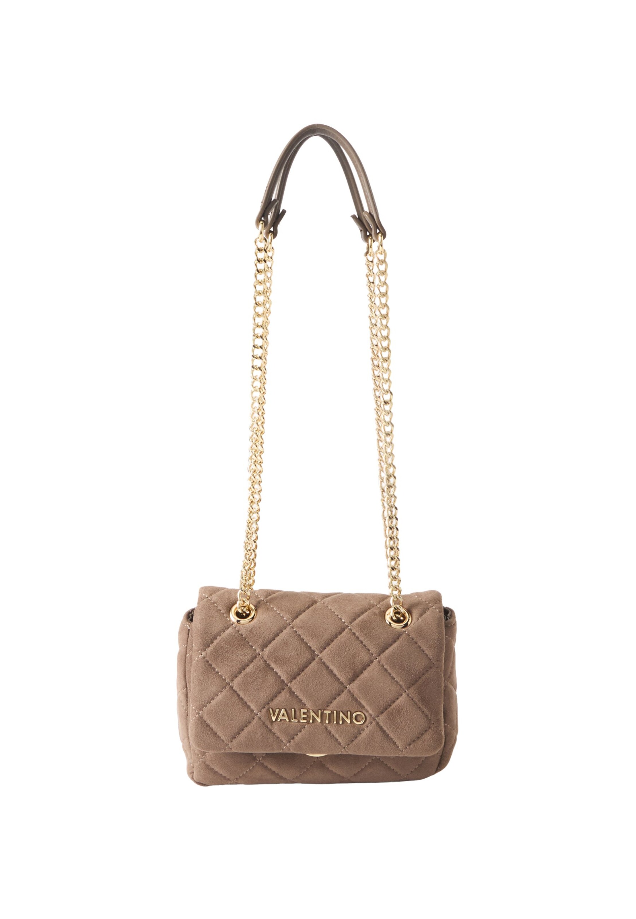 VALENTINO - Bolso de hombro 'OCARINA' en gris: frente