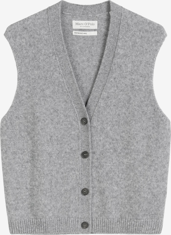 Marc O'Polo Вязаная жилетка в Серый: спереди