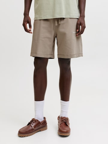 JACK & JONES - Loosefit Pantalón 'JPSTKarl Norrebro' en beige: frente