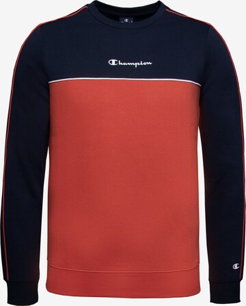 Sweat Champion Authentic Athletic Apparel en bleu : devant