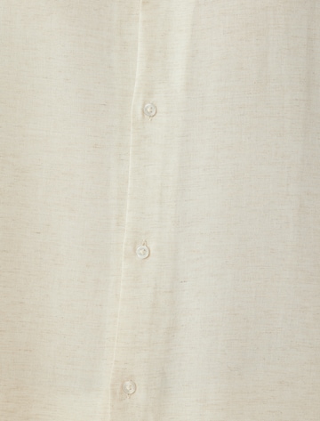 Koton Regular fit Button Up Shirt in Beige