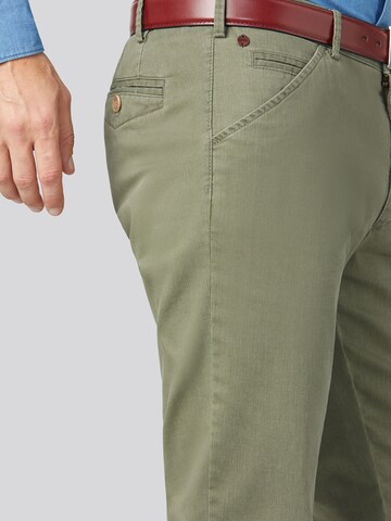 Regular Pantalon chino MEYER en vert