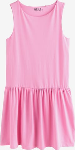 Rochie de la Next pe roz: față