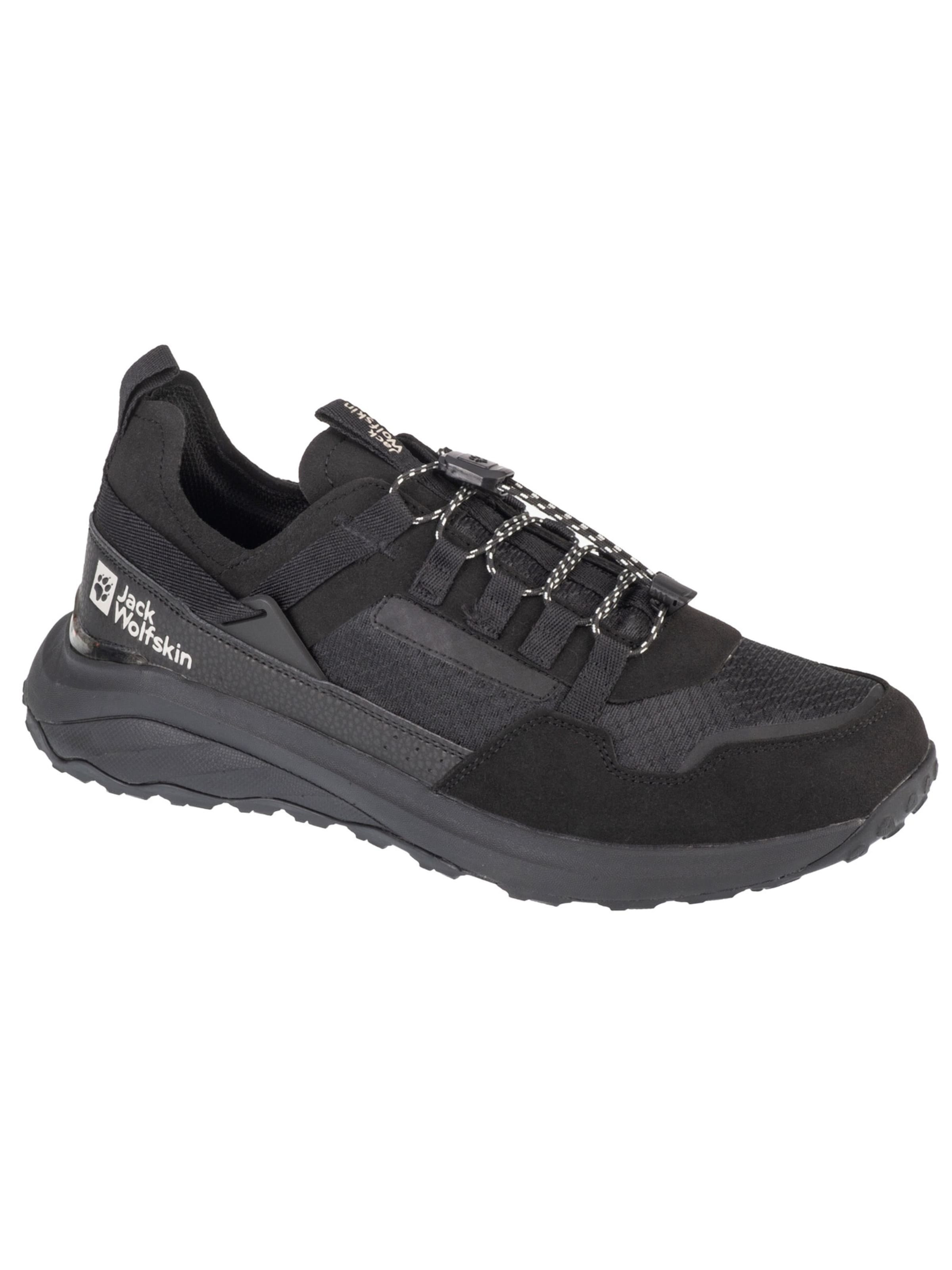 JACK WOLFSKIN Sneaker low 'Dromoventure Athletic' in Schwarz: Vorderseite