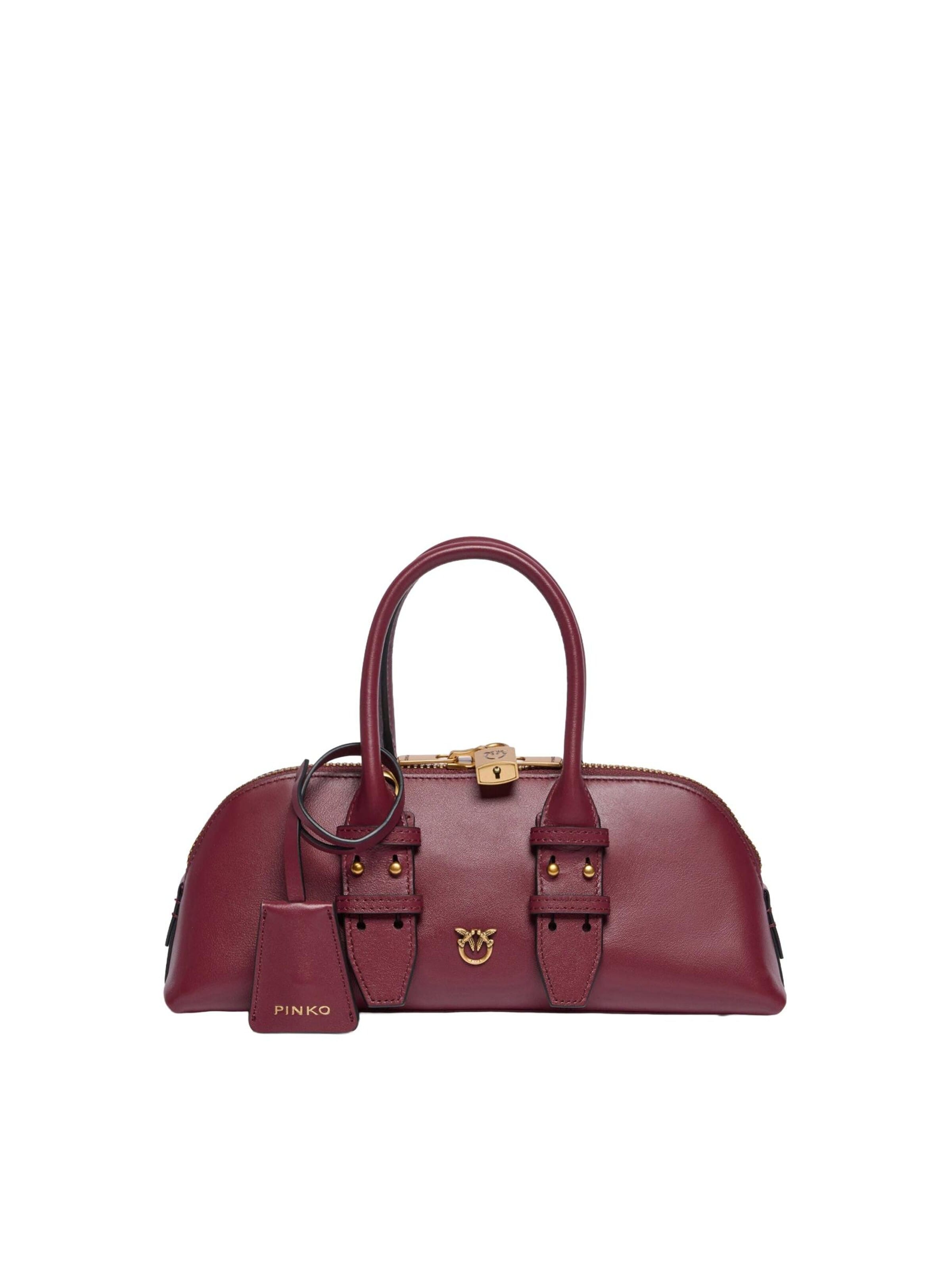 PINKO - Bolso de hombro 'PINKO' en rojo: frente