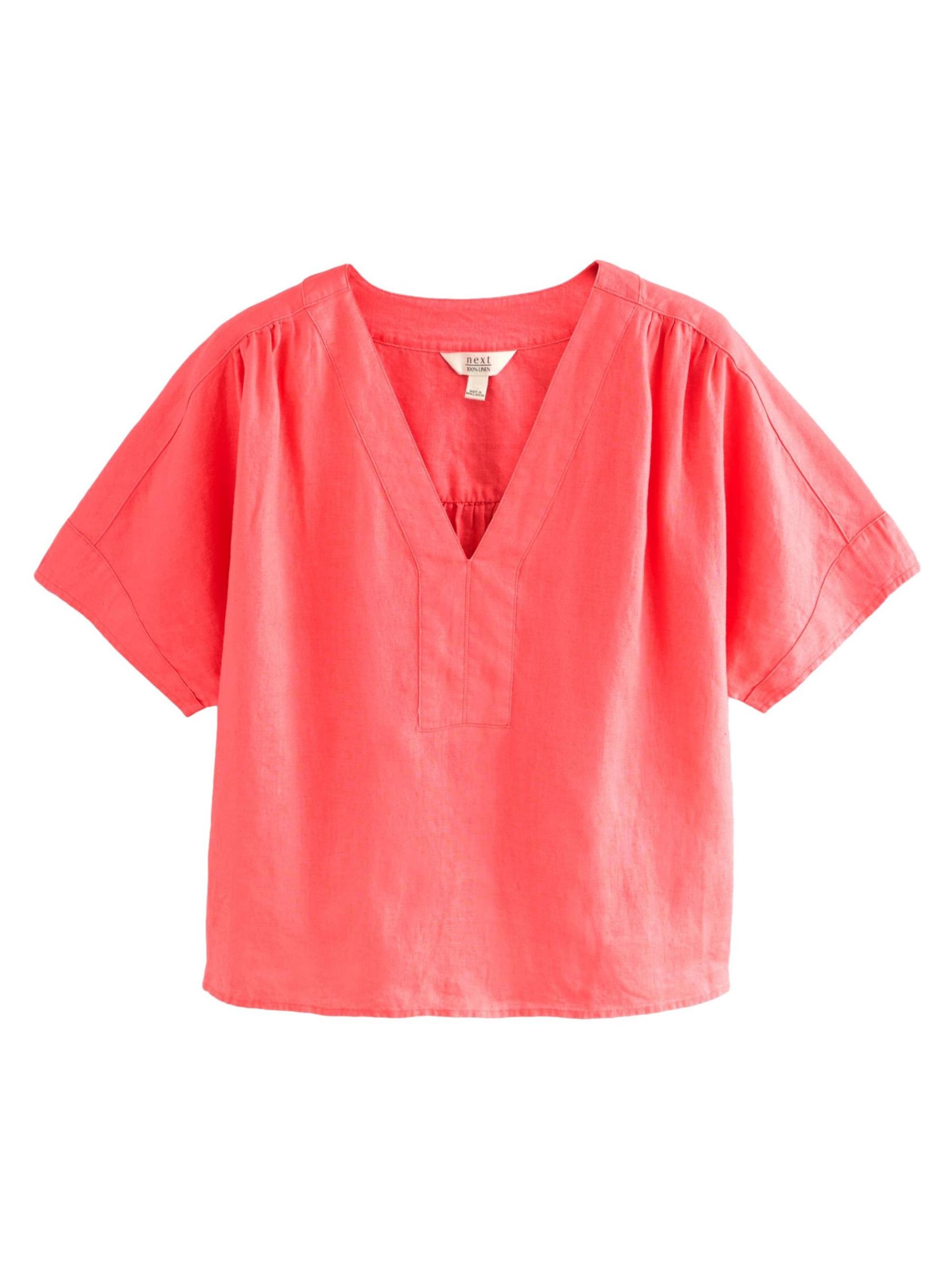 Next Блузка в Ярко-розовый: спереди