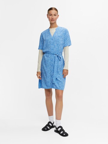 Robe-chemise 'EMA ELISE' OBJECT en bleu