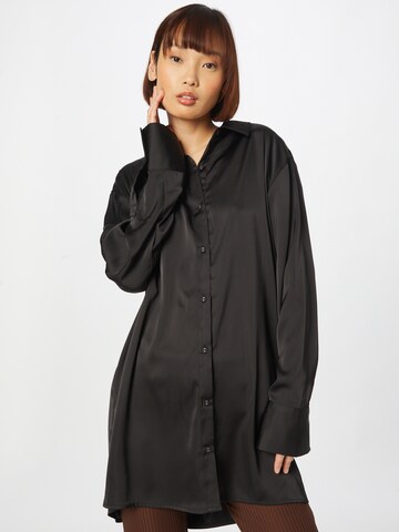 Cotton On Shirt Dress in Black: front