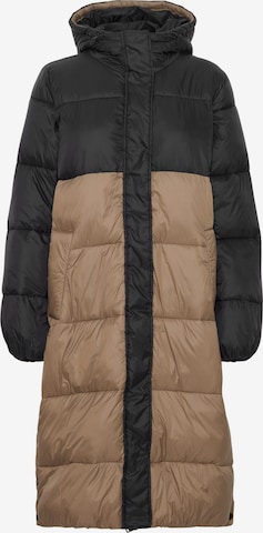 b.young Winter Coat 'Abela' in Black: front