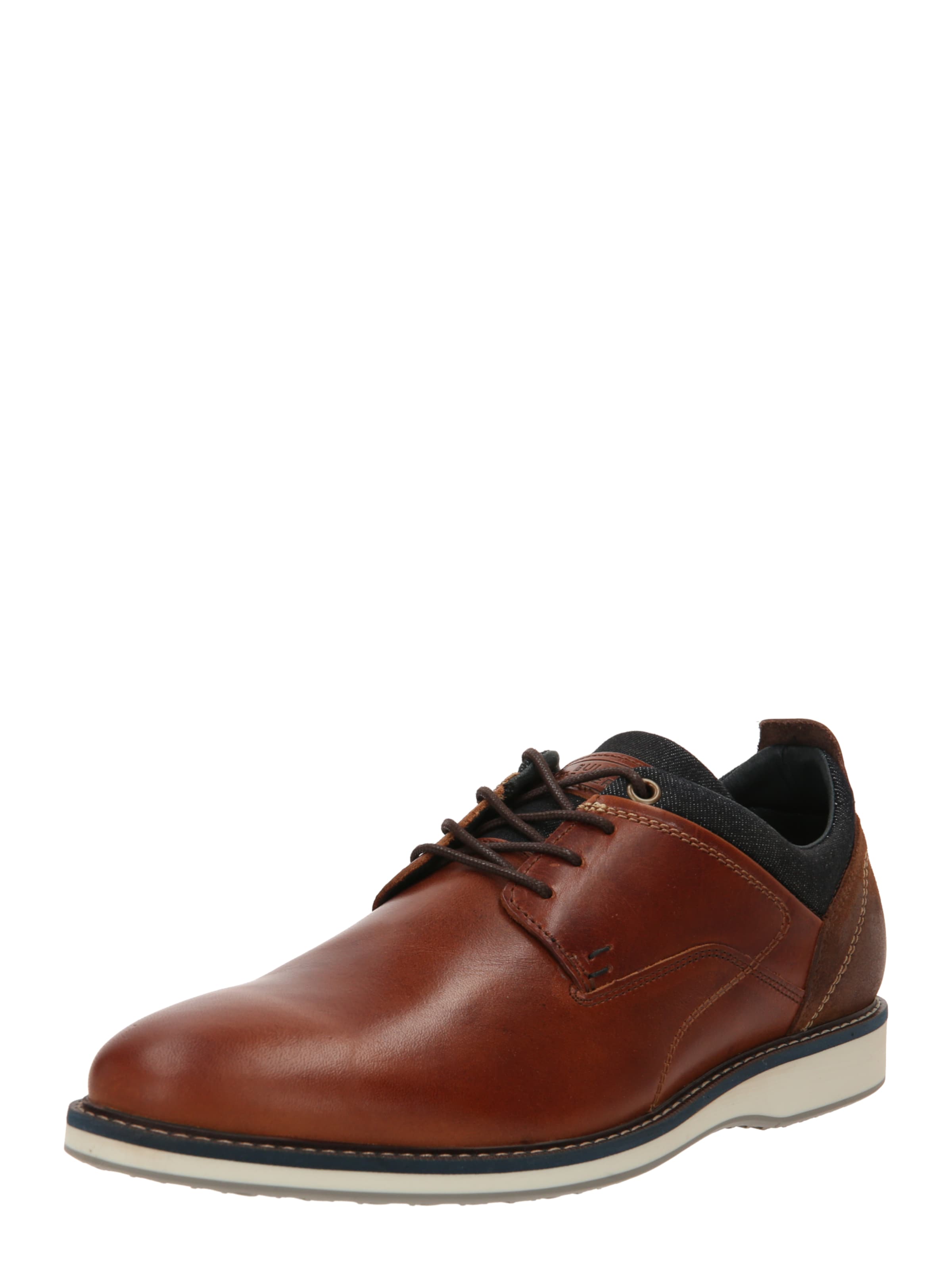 Chaussure à lacets BULLBOXER en marron : devant