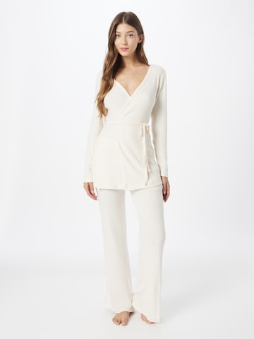 LingaDore Pajama in Beige: front