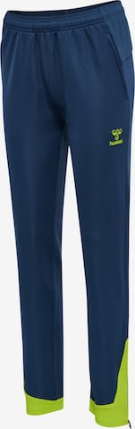 Coupe slim Pantalon de sport Hummel en bleu