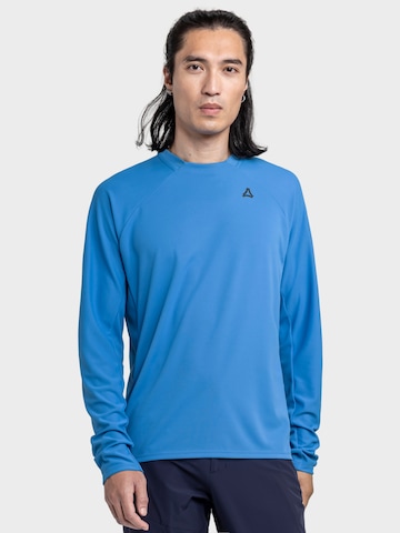 T-Shirt fonctionnel 'Enixa' Schöffel en bleu : devant
