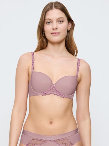 TRIUMPH Balconette Bra in Pink: front