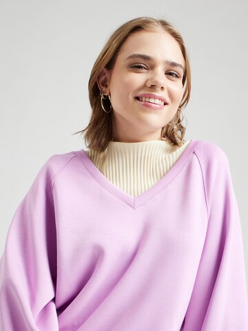 MSCH COPENHAGEN Sweatshirt 'Nelina' i rosa