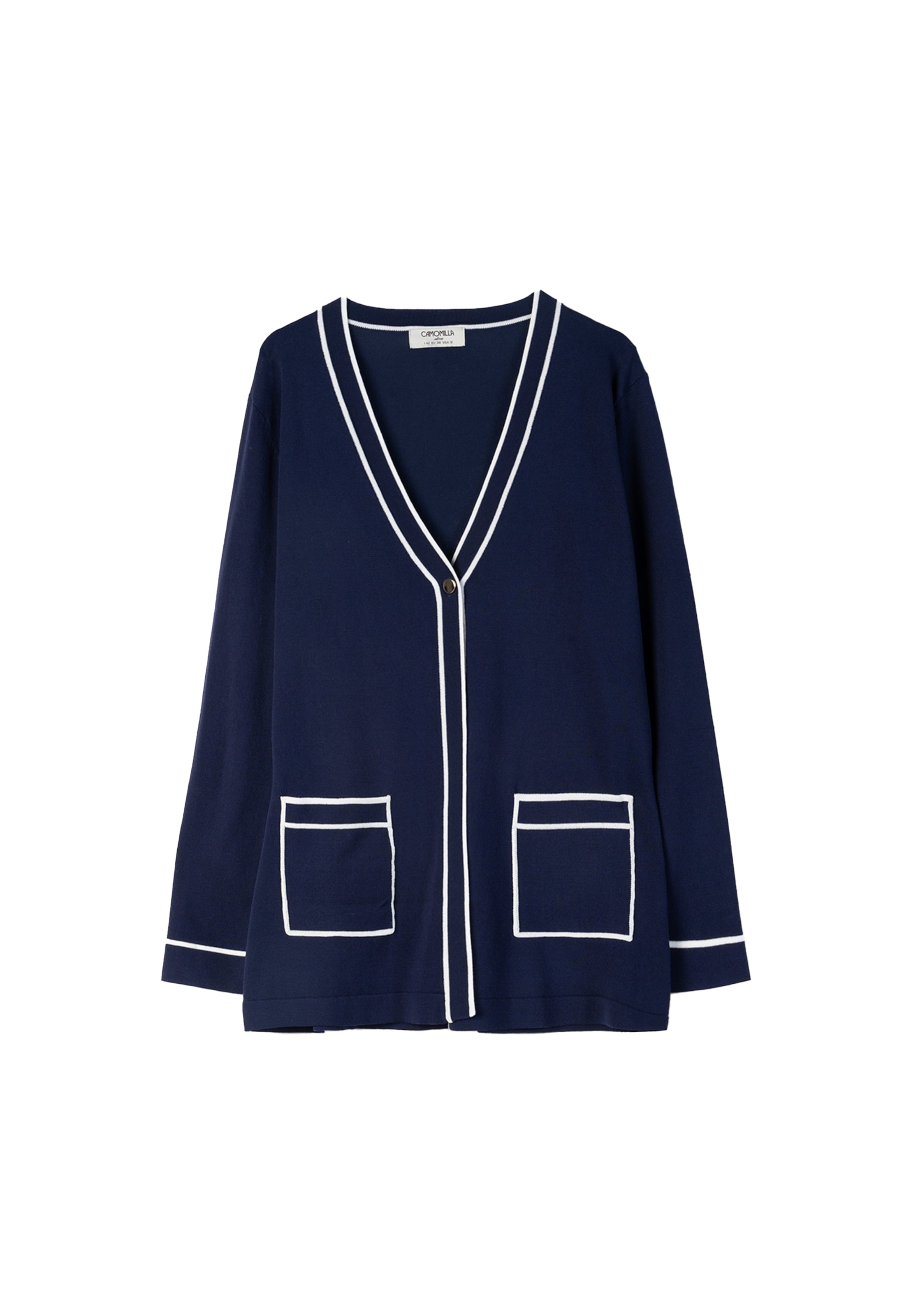 Giacchetta 'Croxie' di Camomilla Italia in blu: frontale