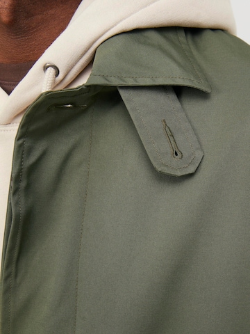 JACK & JONES Between-Seasons Coat 'Santorini' in Green