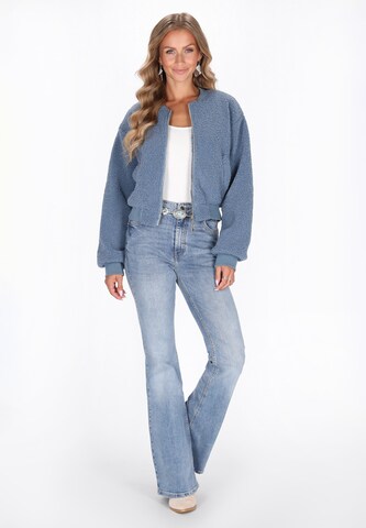 Veste mi-saison IZIA en bleu