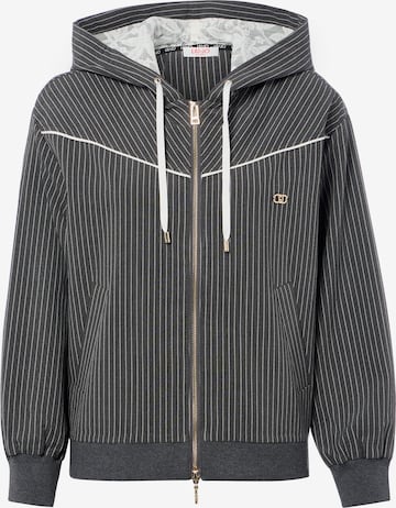 Veste de survêtement Liu Jo en gris : devant
