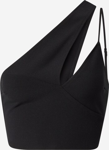 Top di Abercrombie & Fitch in nero: frontale