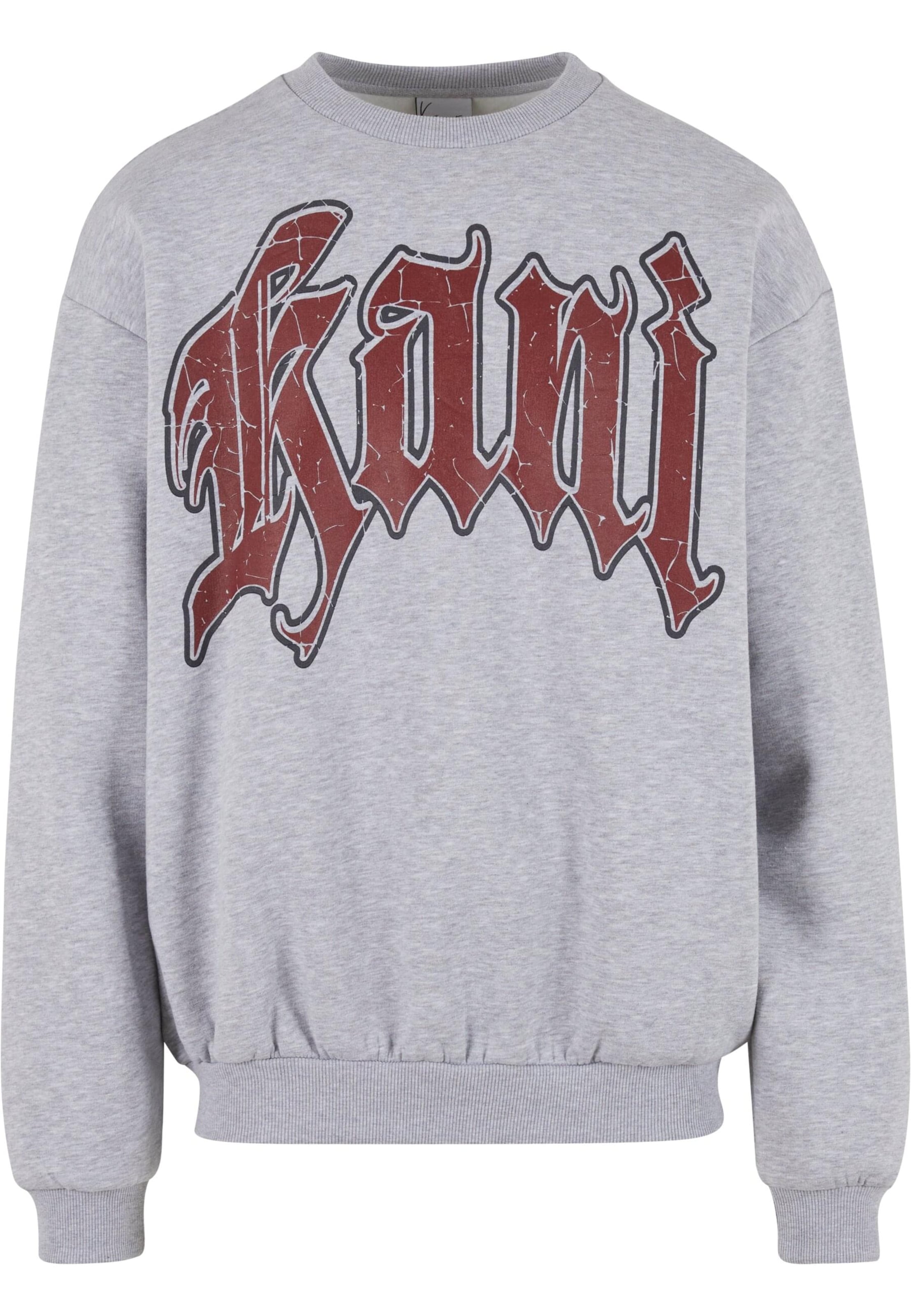 Karl Kani Sweatshirt 'Inside Out' in Grau: Vorderseite