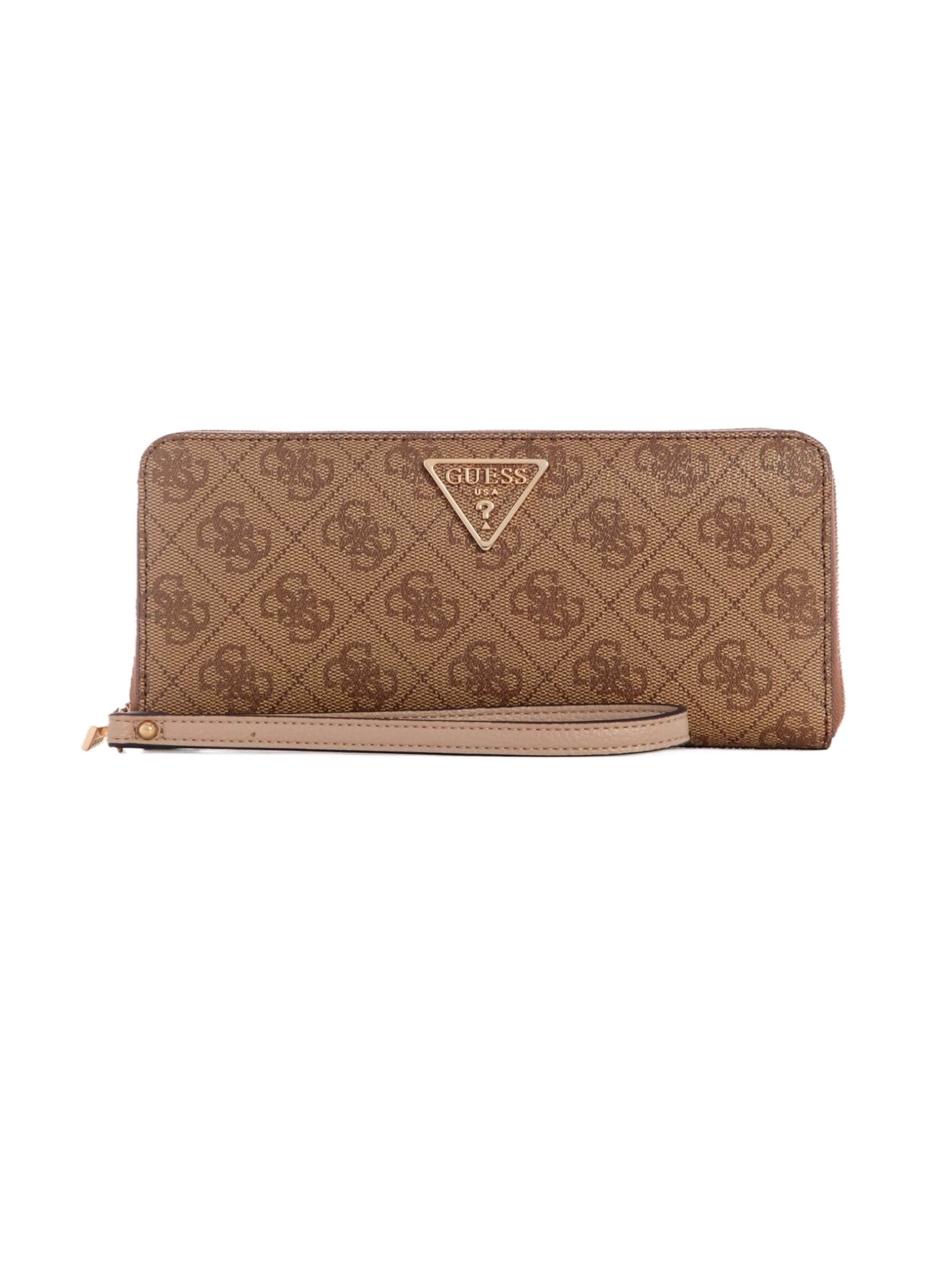 GUESS Портмоне 'Laurel II' в Коричневый: спереди