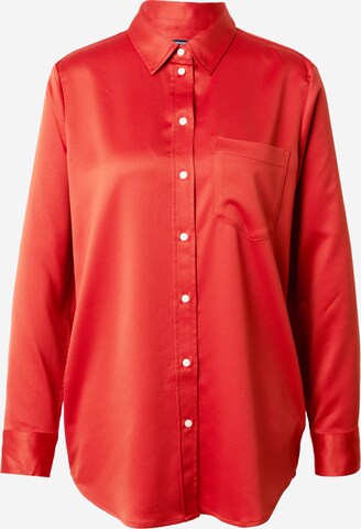 GAP Blouse 'BOYFRIEND' in Rood: voorkant