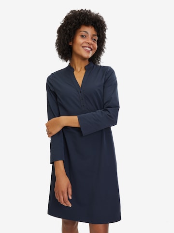 Robe Vera Mont en bleu : devant