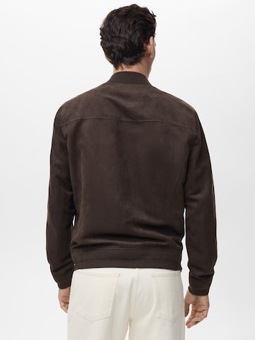 MANGO MAN Between-Season Jacket 'BERO' in Brown