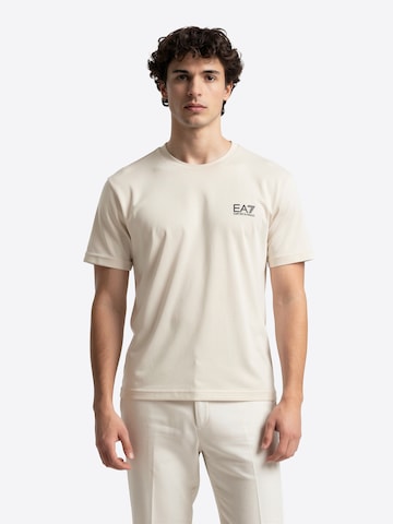 T-shirt EA7 Emporio Armani en beige