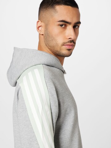 ADIDAS SPORTSWEAR Sportsweatshirt 'Future Icons 3-Stripes' in Grau