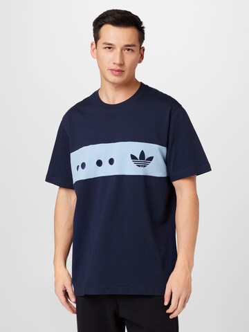 ADIDAS ORIGINALS T-Shirt 'Rifta City' in Blau: Vorderseite