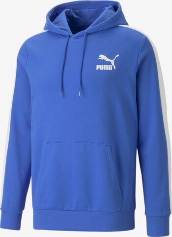 PUMA Mikina – modrá: přední strana