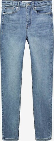 MANGO Skinny Jeans 'Abby' in Blauw: voorkant