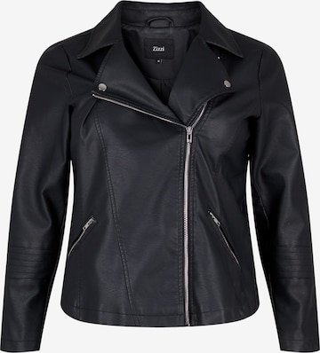 juoda Zizzi Demisezoninė striukė 'Mzoe': priekis