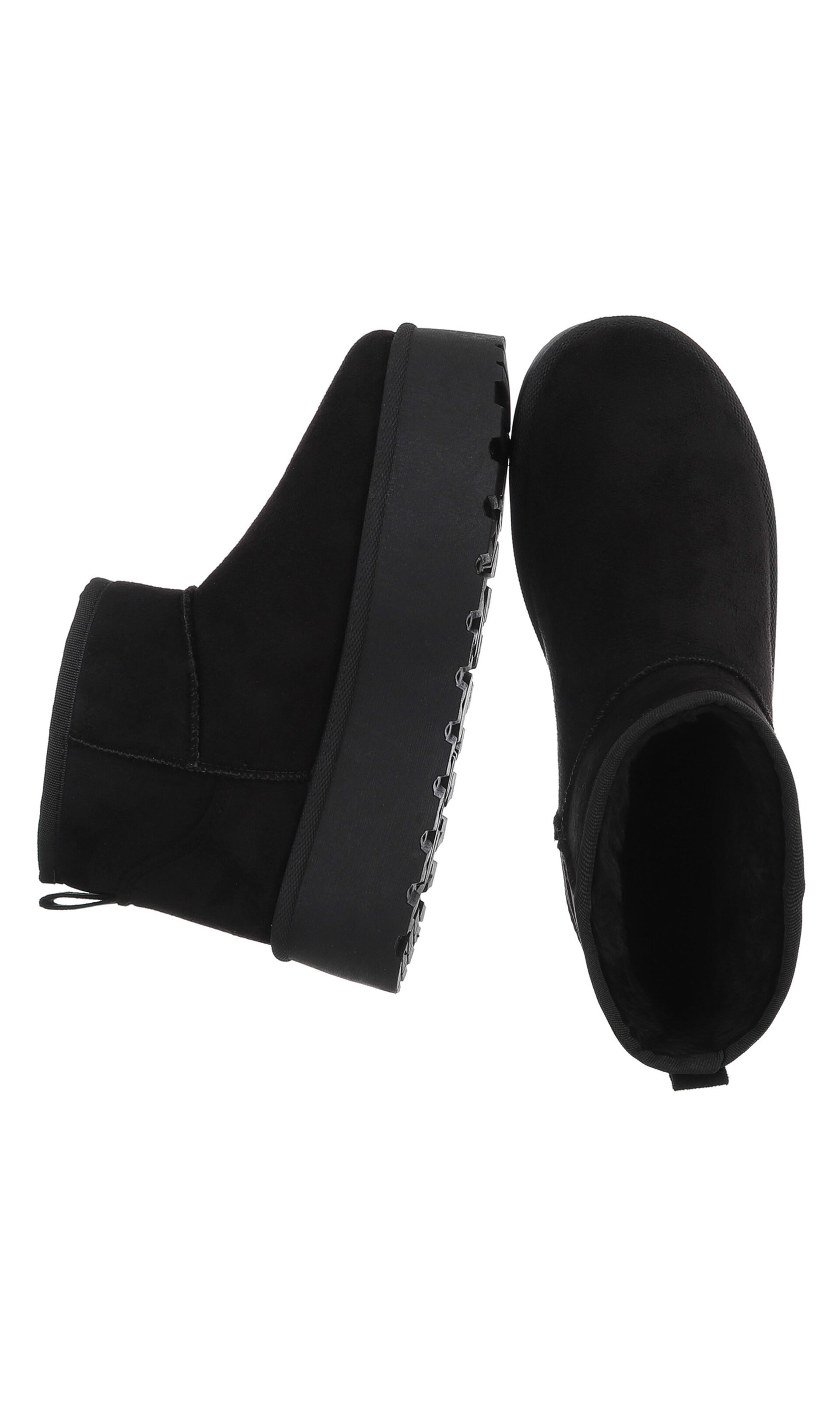 Ital-Design Snow Boots in Black