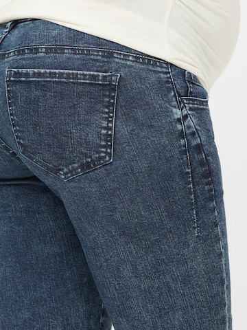 MAMALICIOUS Slimfit Jeans 'Ventura' in Blau